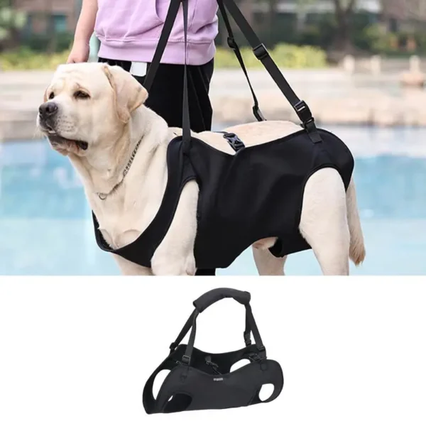 Dog Carrying Harness Pet Support Lift Vest Adjustable Strap